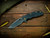 Assembly Special-XM-18 3.5" Spanto-S45VN-Stonewash Blade-Battle Black-Smooth Black Micarta-Gold Titanium Hardware/TS-Scale Side