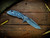 Assembly Special-XM-18 3.5" Spanto-S45VN-Full Ti Stonewash Blue-Milled Stars and Stripes-Blue Titanium Hardware/TS/Red Aluminum Standoffs-Lockside