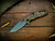 Assembly Special-XM-18 3.5" Spanto-S45VN-Battle Black-Smooth OD Green Micarta-Black Nitride Hardware-Scale Side