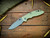 XM-18 3.5"-20CV-Non Flipper-Slicer Hollow Ground-Battle Green-G10