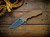 Jurassic-Slicer Hollow Ground-Magnacut-Stonewash Blue-Coyote G10