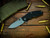 Jurassic-Slicer Hollow Ground-Magnacut-Battle Green-Black G10