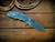 Assembly Special-Jurassic-Slicer Hollow Ground-Magnacut-Stonewash Blue-Red Scaled G10-Blue Titanium Hardware/TS-Lockside