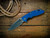XM-18 3.5" Skinny Slicer-Hollow Ground-Magnacut-Stonewash Blue-G10XM-18 3.5" Skinny Slicer-Hollow Ground-Magnacut-Stonewash Blue-Blue Black G10