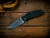 Assembly Special-Jurassic-Slicer Hollow Ground-Magnacut-Stonewash Purple-Black G10-Bronze Titanium Hardware-Scale Side