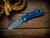 XM-18 3" Spanto-20CV-Working Finish-Blue Black G10