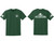 Hinderer Ranch Hounds - T-shirt - Forrest Green - Front and Back