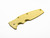 3.5" Eklipse Brass Scale-Textured