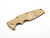 Eklipse 3.5"Titanium Scale-Milled Horse Head Logo-Stonewash Bronze-Textured-Silver Bronze