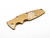 Eklipse 3.5"Titanium Scale-Milled Horse Head Logo-Stonewash Bronze-Smooth-Silver Bronze