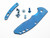 XM-18 3.5" Core Accessory Kit-Titanium-Textured-Stonewash Blue