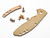 XM-18 3.5" Core Accessory Kit-Titanium-Textured-Stonewash Bronze