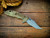Assembly Special-XM-18 3.5" Aggressor-Magnacut-Battle Green-Smooth OD Green Micarta-Bronze Titanium Hardware/TS/Aluminum Standoffs-Lockside