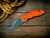 XM-18 3.5" Aggressor-Magnacut-Stonewash Blue-Orange G10