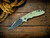 XM-18 3.5" Aggressor-Magnacut-Stonewash Blue-Translucent Green G10