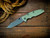 Eklipse 3.5" Skinny Slicer-Hollow Ground-Magnacut-Working Finish-Translucent Green G10