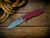Eklipse 3.5" Skinny Slicer-Hollow Ground-Magnacut-Working Finish-Red G10