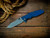 Eklipse 3.5" Skinny Slicer-Hollow Ground-Magnacut-Battle Bronze-Blue Black G10