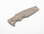 Eklipse 3.5" Skinny-Titanium Scale-Smooth-Working Finish