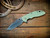 XM-18 3.5" Skinny Harpoon Spanto-Magnacut-Stonewash Blade-Stonewash DLC-Translucent Green G10