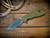 XM-18 3.5" Skinny Harpoon Spanto-Magnacut-Stonewash Blade-Stonewash DLC-OD Green G10