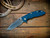 XM-18 3.5" Skinny Harpoon Spanto-Magnacut-Stonewash Blade-Stonewash DLC-Blue Black G10