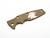 Eklipse 3.5" Skinny Titanium Scale-Milled Horse Head Logo-Battle Bronze-Smooth-Silver