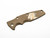 Eklipse 3.5" Skinny Titanium Scale-Milled Horse Head Logo-Battle Bronze-Smooth-Silver Bronze
