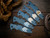 CAT-Eklipse 3.5" Skinny Titanium Scale-Milled Horse Head Logo-Battle Blue
