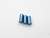 XM-18 3.5" Handle Nuts - Set of 3 Titanium-Stonewash Blue 