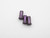 XM-18 3.5" Handle Nuts - Set of 3 Titanium-Battle Purple