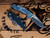 CAT-XM-18 3.5" Skinny Harpoon Spanto-Magnacut-Stonewash Blue-G10