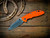 XM-18 3.5" Skinny Harpoon Spanto-Magnacut-Stonewash Blue-Orange G10