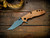 XM-18 3.5" Aggressor-Magnacut-Battle Black-Working Finish-Black Nitride Hardware-Red Oak Scale