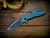 Assembly Special-XM-18 3.5" Spanto-20CV-Full Titanium-Stonewash Blue-Black Nitride Hardware-Scale Side