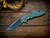Assembly Special-XM-18 3.5" Spanto-20CV-Full Textured Titanium-Stonewash Light Blue-Bead Blast Bronze Hardware-Scale Side