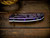 Assembly Special-XM-18 3.5" Spanto-20CV-Stonewash Purple-White G10-Black Nitride/Purple Aluminum Standoffs-Backspacer