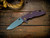 XM-18 3.5" Spanto-20CV-Battle Green-Purple G10-Brass Hardware