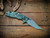 Assembly Special-XM-18 3.5" Aggressor-Magnacut-Working Finish Blue/Green-Wood/Hybrid-Green/Gold-Brass Hardware-Lockside