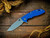 XM-18 3.5" Spanto-20CV-Battle Green-Blue G10