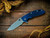 XM-18 3.5" Spanto-20CV-Battle Green-Blue Black G10