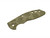 XM18-3.5"-Skinny Titanium Scale-Textured-Chaos Horsehead Deep Laser-Battle Green