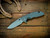 XM-18 3.5" Slicer-Hollow Ground-20CV-Stonewash DLC-Working Finish Blade-Working Finish Hardware/SW DLC Standoffs-Grey Black G10