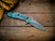 Assembly Special-XM-18 3.5"-20CV-Slicer-Hollow Ground-Working Finish Two Tone-Special Anodized-Smooth Translucent Green G10-Light Blue Titanium Hardware-Lockside