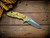 Assembly Special-XM-18 3.5"-20CV-Spanto-Working Finish Two Tone-Stonewash Gold-Textured Burgundy Micarta-Copper Hardware-Lockside