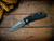 Assembly Special-XM-18 3.5"-20CV-Spanto-Working Finish Two Tone-Battle Green-Black G10-Brass/Black Standoffs Hardware-Scale Side