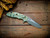 Assembly Special-XM-18 3.5"-20CV-Spanto-Working Finish Two Tone-Stonewash Light Green-Smooth Translucent G10-Copper Hardware-Lockside