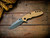 Assembly Special-XM-18 3.5"-20CV-Spanto-Working Finish Two Tone-Special Anodized-Smooth Coyote G10-Black Nitride Hardware-Scale Side