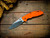 Assembly Special-XM-18 3.5"-20CV-Slicer-Hollow Ground-Stonewash Two Tone-Stonewash Blue-Smooth Orange G10-Copper Hardware-Scale Side