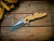 Assembly Special-XM-18 3.5"-20CV-Slicer-Hollow Ground-Stonewash Two Tone-Stonewash Light Blue-Smooth Coyote G10-Black Nitride Hardware-Scale Side